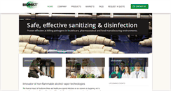 Desktop Screenshot of biomistinc.com